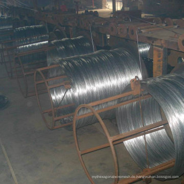 China Hebei Manufacture Electro / heiß eingetaucht galvanisierte Draht Swg22